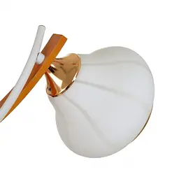 Люстра стельова Brille в зал E27 60W G (LK-681C/3) - мініатюра 6