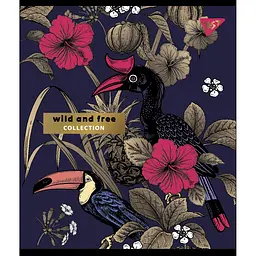 Набір зошитів Yes Wild and free Pantone Gold А5 в клітинку 48 аркушів 5 шт. (766875) - мініатюра 5