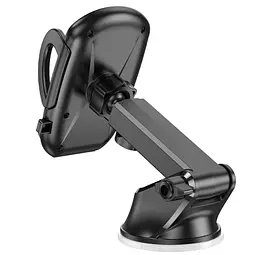 Холдер Hoco H9 General car holder center console Чорний - мініатюра 2