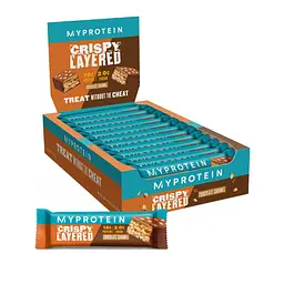 Батончик Crispy Layered, 12*58 грам Шоколад-карамель MyProtein fit0023323
