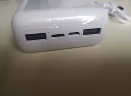 Універсальна мобільна батарея Powerbank Reinston EPB028 20000mAh (port USB-C) Білий - мініатюра 9
