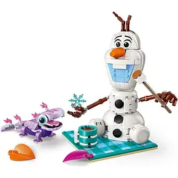 Конструктор LEGO Disney Frozen Веселощі на пікніку Олафа та Бруні 427 деталей (43287) - мініатюра 4