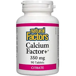 Кальцій цитрат 350 мг Calcium Citrate Natural Factors 90 таблеток