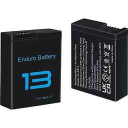 Акумулятор SHOOT Enduro JH-GP13 для GoPro HERO13 (XTGP596) [168301] - мініатюра 6