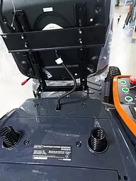 Газонокосарка акумуляторна самохідна з сидінням GTM BRM96 KIT (96 см, 35-115 мм, GTM 40+40 В, 160 кг) - мініатюра 7