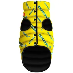Курточка для собак Waudog Clothes малюнок Сміливість S35 В 47-50 см С 30-33 см