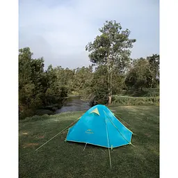 Намет Naturehike P-Series NH18Z022-P двомісний 210T/65D блакитний - мініатюра 6