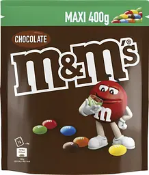 Драже M&M'S Chocolate Large Size 400g