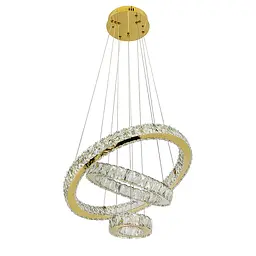 Люстра стельова LED Levistella 802L700 GD, 48W, сучасний стиль, золото