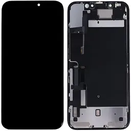 Дисплей iPhone 11 чорний, оригінал PRC з верхнім шлейфом