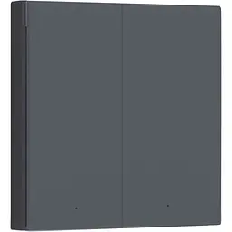 Розумний вимикач Aqara Smart Wall Switch H1 Grey (WS-EUK02) Global EU [111940] - мініатюра 3