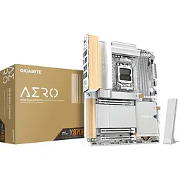 Материнська плата GIGABYTE X870E AERO X3D WOOD (X870E AERO X3D WOOD) (Socket AM5, AMD X870E, ATX) - мініатюра 5