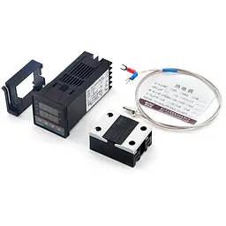 Контролер температури + твердотільне реле REX-C100FK07-V*AN+BRM-25DA+M6