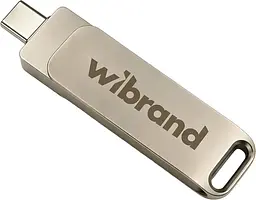 Накопичувач SSD Wibrand SSD Wolf 512GB USB 3.2 Gen.2 Type-C/Type-A Read/Write 1000MB/s Silver (WIEXSSD/WO512GB) - мініатюра 2