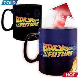 Чашка хамелеон AbyStyle Back to the Future Time Machine 460 мл - мініатюра 3