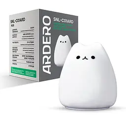 Світильник нічник силіконовий Ardero SNL-C01ARD RGB - мініатюра 1