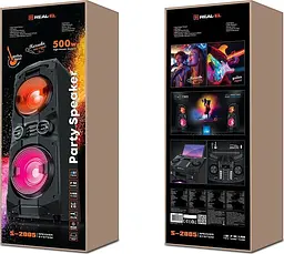Акустична система REAL-EL S-2005 Black (EL121600033)