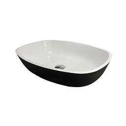 Раковина Adamant Amarant black/white glossy 75305, Чорний