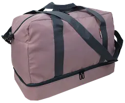 Дорожня сумка з відділом взуття 40L пудровий Wallaby sum0028890 - мініатюра 2
