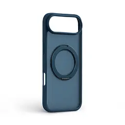 Противоударный чехол-панель для Apple iPhone 17 Air, Unit Stand2, синий, силикон + поликарбонат, защита всего корпуса, с подставкой, поддержка магнитных держателей и беспроводной зарядки (MagSafe), ArmorStandart (ARM86344) - мініатюра 2