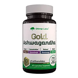 Вітаміни та мінерали Olimp Gold Ashwagandha Jar 60 капсул