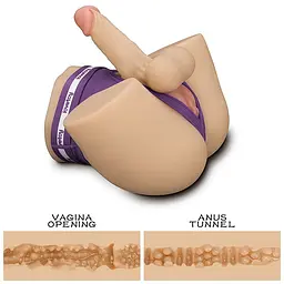 Мастурбатор - Streetgirl's Dual Motor Sensation Pulse With Dildo - мініатюра 8