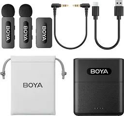 Мікрофон Boya BY-V35 TRS for camera Black (BY-V35) - мініатюра 2