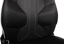 Геймерське крісло GT Racer чорне з білим (X-8007 Black/White) - мініатюра 8
