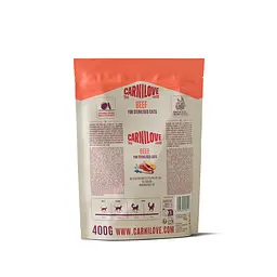 Сухий корм для стерилізованих котів Carnilove True Fresh Beef Sterilised яловичина 400 г - мініатюра 2