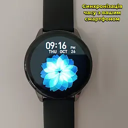Смарт годинник T2 Pro Active 2 Bluetooth, встановлення свого фону, прийняття/здійснення дзвінків Чорний - мініатюра 2