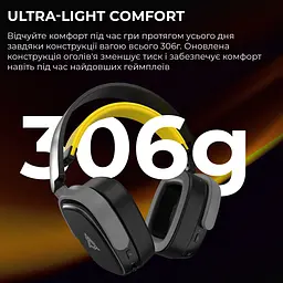 Навушники Ajazz AHM09 MAX 3-Mode Black (AHM09-MAX-BGY) - мініатюра 20