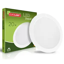 Світильник Eurolamp Downlight NEW 20W 1900lm 4000K (LED-DLR-20/4(new)) - мініатюра 2