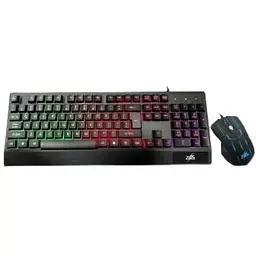 Ігрова клавіатура з мишкою Zeus M-710 Original з підсвічуванням посилений кабель USB чорна (Ц4958_432) - мініатюра 2
