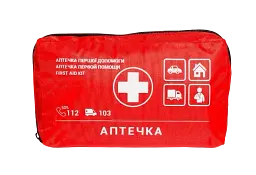 Аптечка медична автомобільна-1 Poputchik (02-001-М) згідно ТУ м'який футляр до 03.29 - мініатюра 5