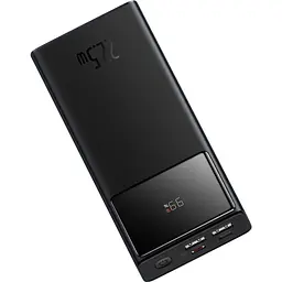 Портативний акумулятор Baseus Star-Lord Digital Display 22.5W 30000mAh black Overseas (PPXJ080101) - мініатюра 3