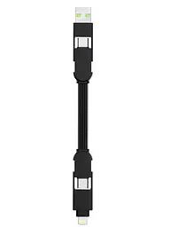 Кабель Rolling Square 6in1 inCharge X 100W, чорний (X01WR) - мініатюра 4