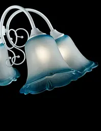 Люстра стельова Splendid Ray L9700/5, 5 ламп, білий, коричневий, рожевий, сучасний стиль - мініатюра 8