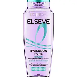 Уцінка. Шампунь очищаючий L'Oreal Paris Elseve Hyaluron Pure для волосся схильного до жирності 400 мл