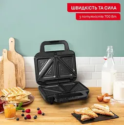 Бутербродниця Tefal SW383D10 (3 в 1) - мініатюра 2