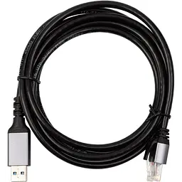 Кабель PowerPlant CAT6 UTP, USB3.0 Type-A - RJ45 2 м