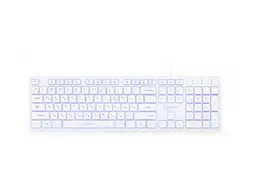 Клавіатура Gembird KB-UML3-01-W-UA White USB UKR - мініатюра 2