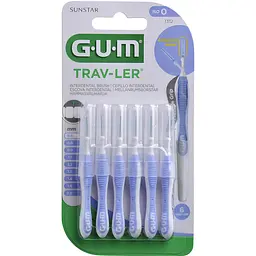 Щетка для межзубных промежутков GUM TravLer 0.6 мм 6 шт.