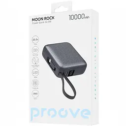 Портативна Батарея Proove Moon Rock 22.5W 10000mAh - мініатюра 2