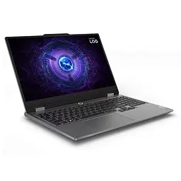 Ноутбук Lenovo LOQ 15IRX10, 15, 6 FHD 1920x1080 IPS 300 ніт 144 Гц, 10- ядерний Intel Core i5- 13450HX, 32 ГБ DDR5, 2 x 2 ТБ SSD m2 PCIe, NVIDIA GeForce RTX 5060 8 ГБ GDDR7, Windows 11 Home, 2, 40 кг Луна Грей - мініатюра 2