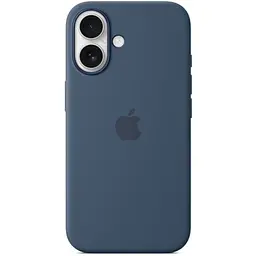 Силіконовий чохол CasePro Silicone Case with MagSafe Denim для iPhone 16 - мініатюра 4