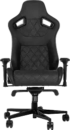 Геймерське крісло GT Racer чорне (X-0724 Black) - мініатюра 3