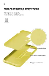 Чохол ArmorStandart ICON для Apple iPhone 12 Mini Yellow - мініатюра 6