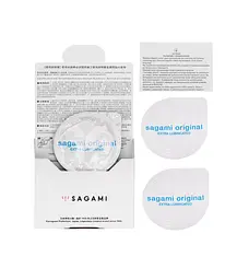 Презервативи Sagami Original 0.02 Extra Lubricated 3 шт. - мініатюра 4