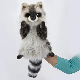 М'яка іграшка на руку Hansa Puppet Єнот, 50 см, (7552) - мініатюра 2