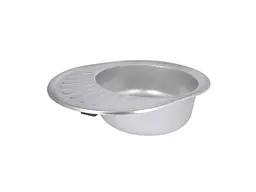 Мийка врізна Brinex 570х450х180мм 1 5745, Micro Decor 0,8мм BRIN5745MDEC08 - мініатюра 4